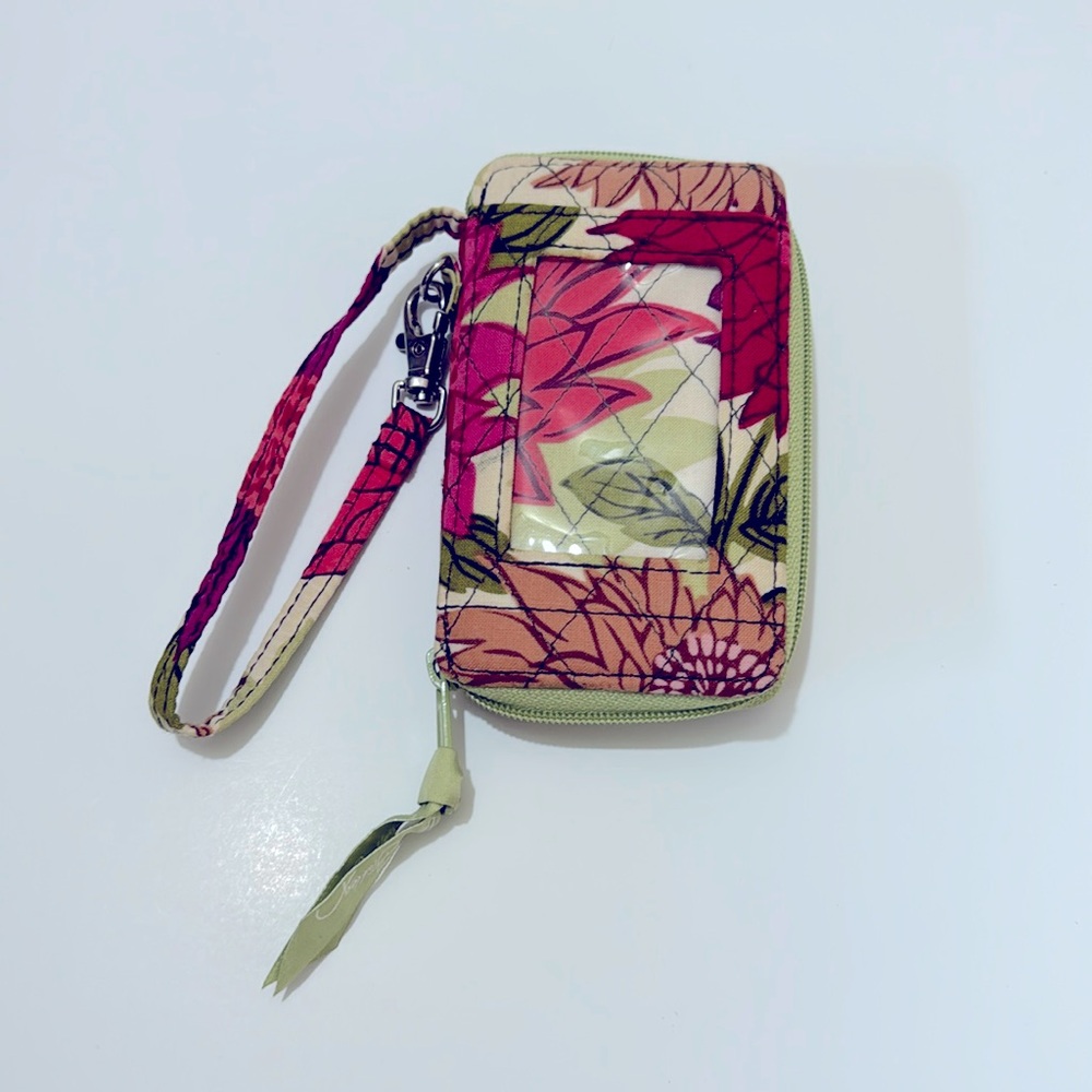 Vera Bradley Photo ID Small Wristlet Wallet